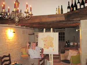Loire Wine Tours Wine room