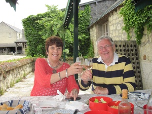 Lunch at Saumur Champigny Vineyard Loire wine Tours