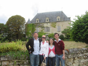 Four day wine tour Chateau de Chaintres